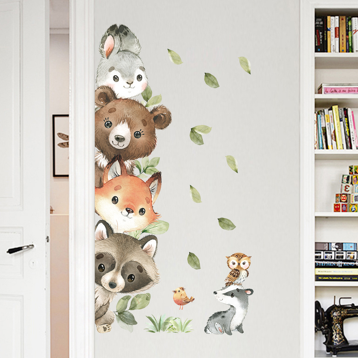 Baby Nursery Animal Theme - Forest Animals Theme Bear Deer Rabbit