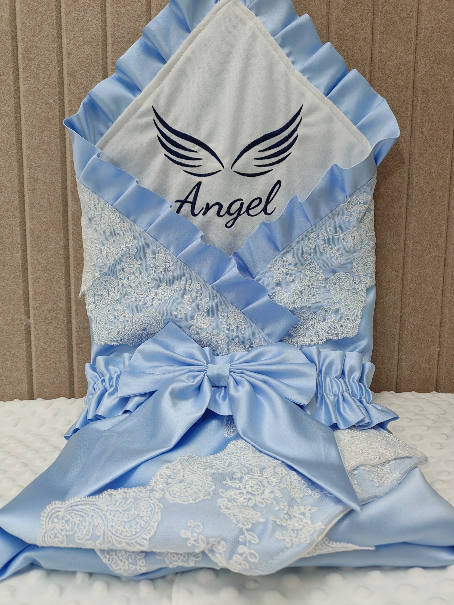 Baby Nursery Girl Room - Any Name Baby Swaddle Boys Girls