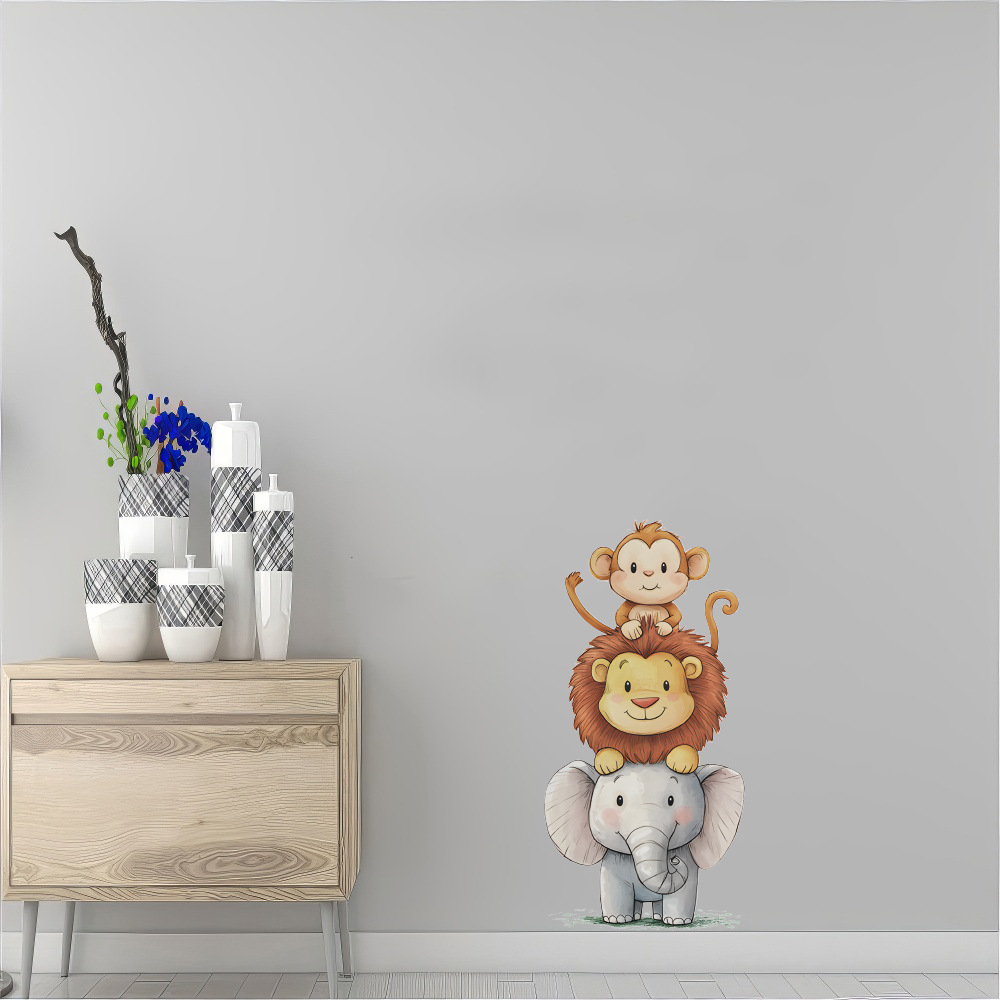 Cute Forest Animals Wall Stick – Baby Nursery Labels recenzja i cena