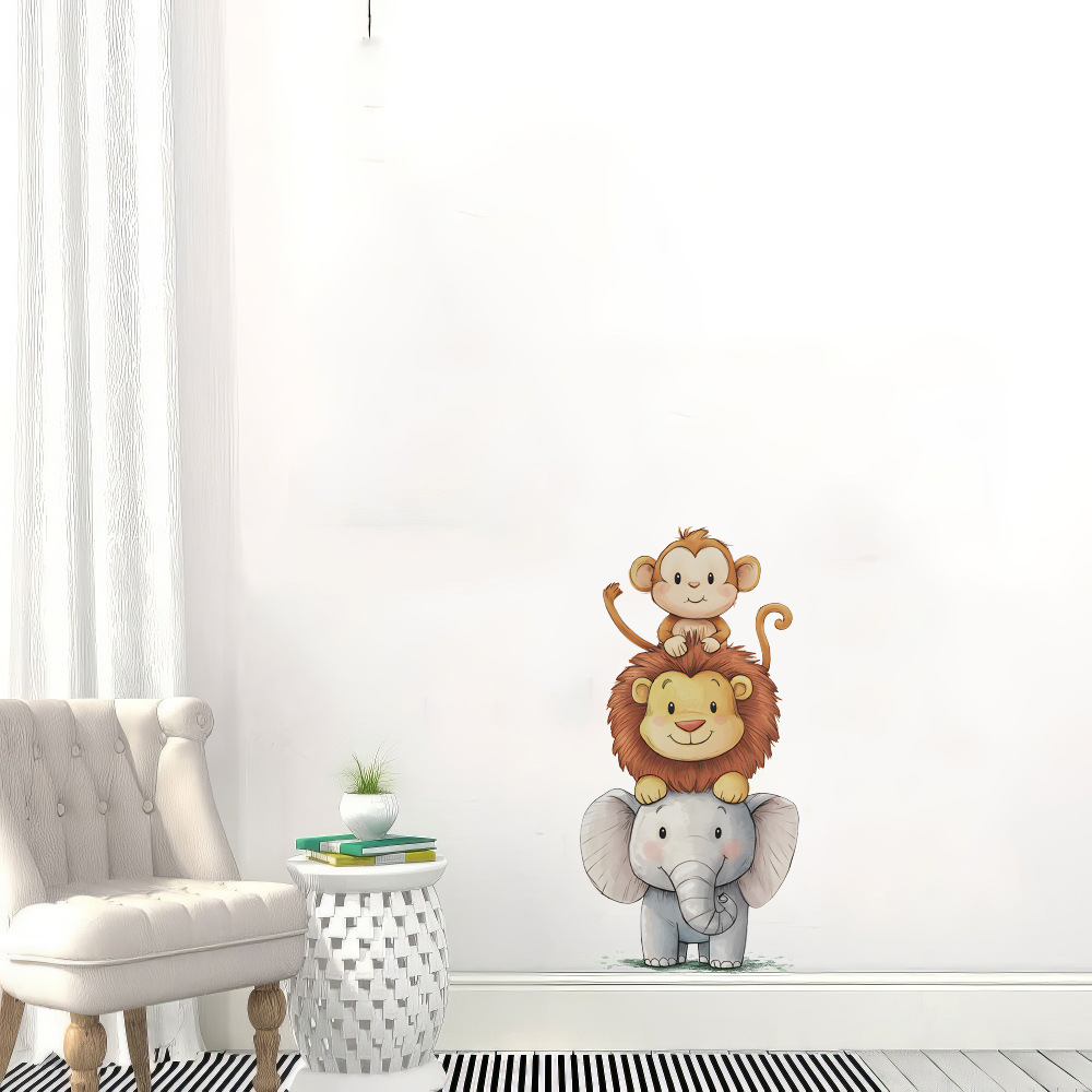 Cute Forest Animals Wall Stick – Baby Nursery Labels recenzja i cena