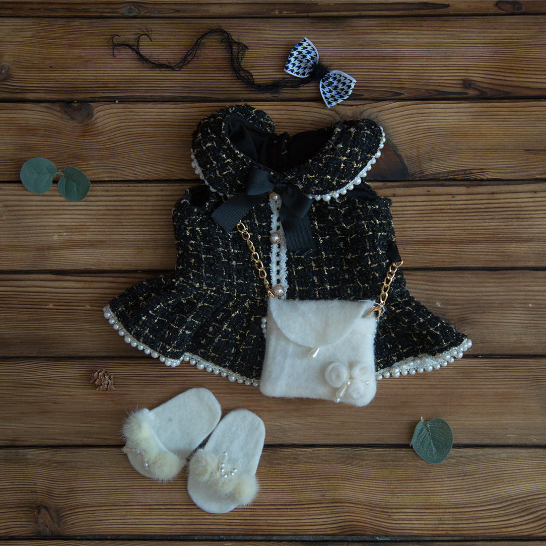 Newborn Sewing Girl Dress Soft – Baby Nursery Set recenzja i cena