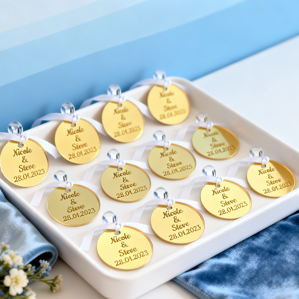10pcs Personalised Acrylic Tag – Baby Name Wall Art recenzja i cena