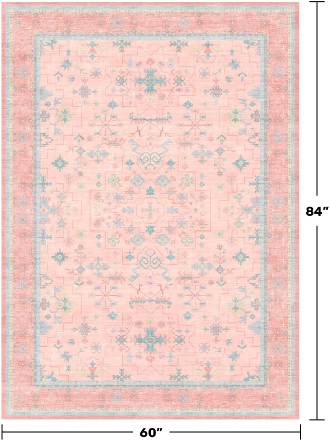 Pink Rugs for Bedroom Girls,Wa – Baby Nursery Vintage recenzja i cena