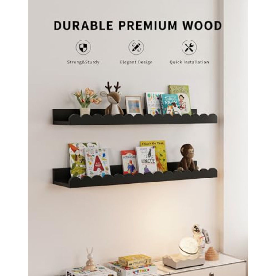 Nursery Book Shelves 4-Pack Fl – Baby Nursery Shelf recenzja i cena