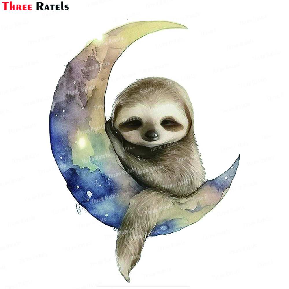 Three Ratels K745 Watercolor b – Baby Nursery Animal Theme recenzja i cena
