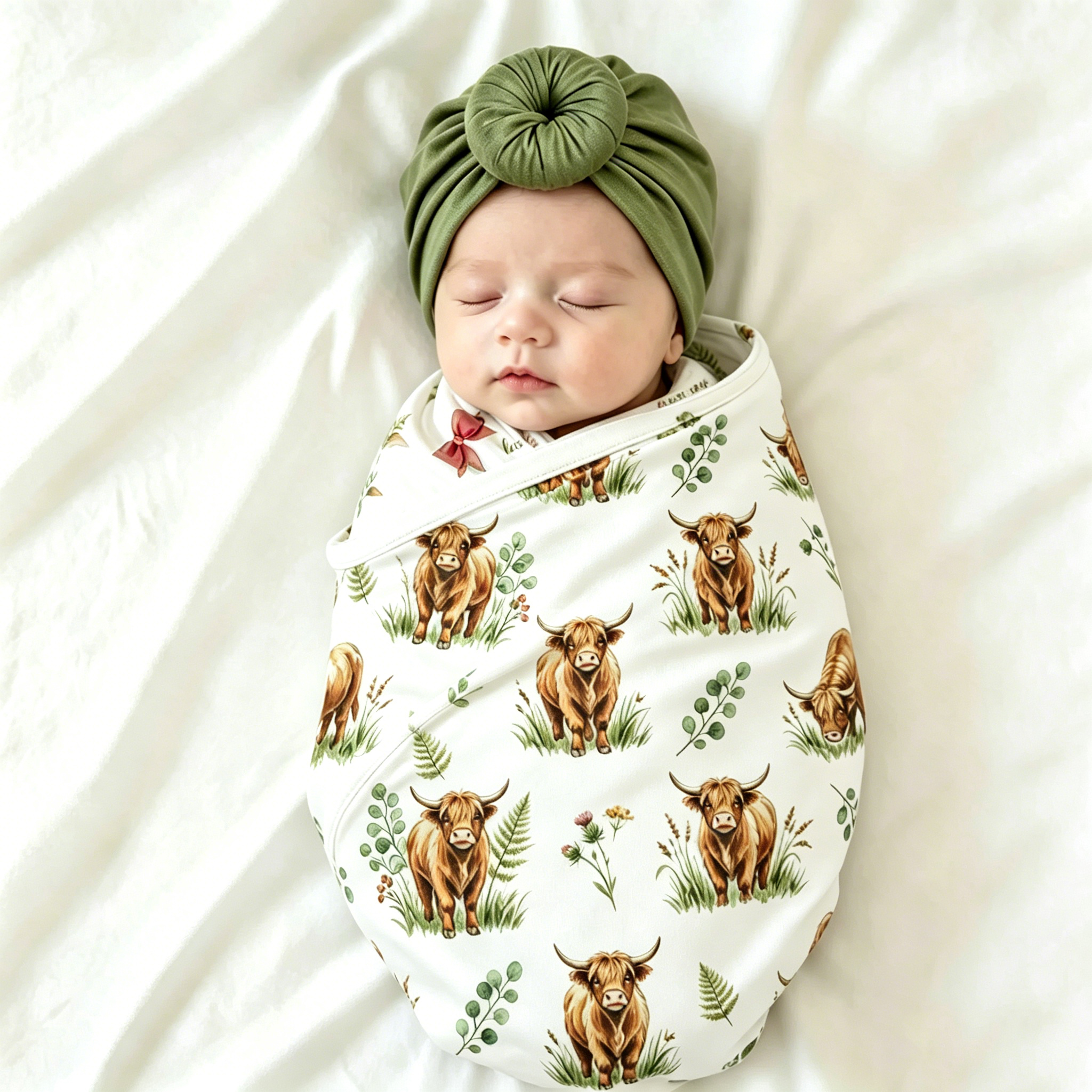 Ylsteed Soft Stretchy Highland – Baby Nursery Set recenzja i cena