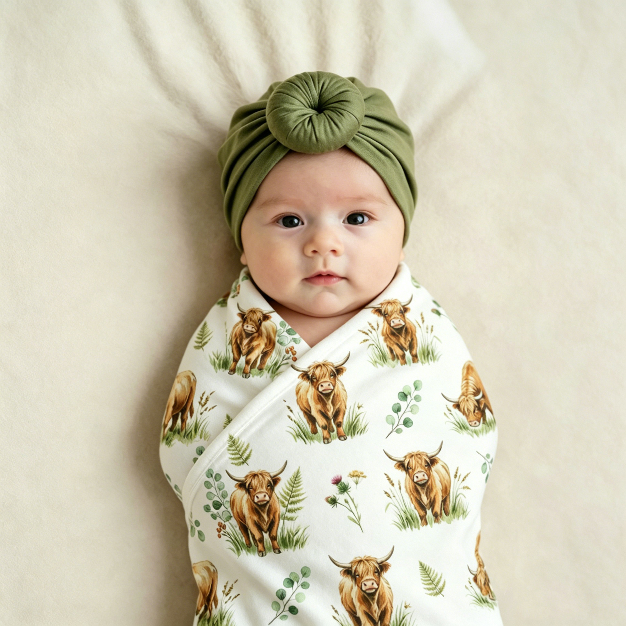 Ylsteed Soft Stretchy Highland – Baby Nursery Set recenzja i cena