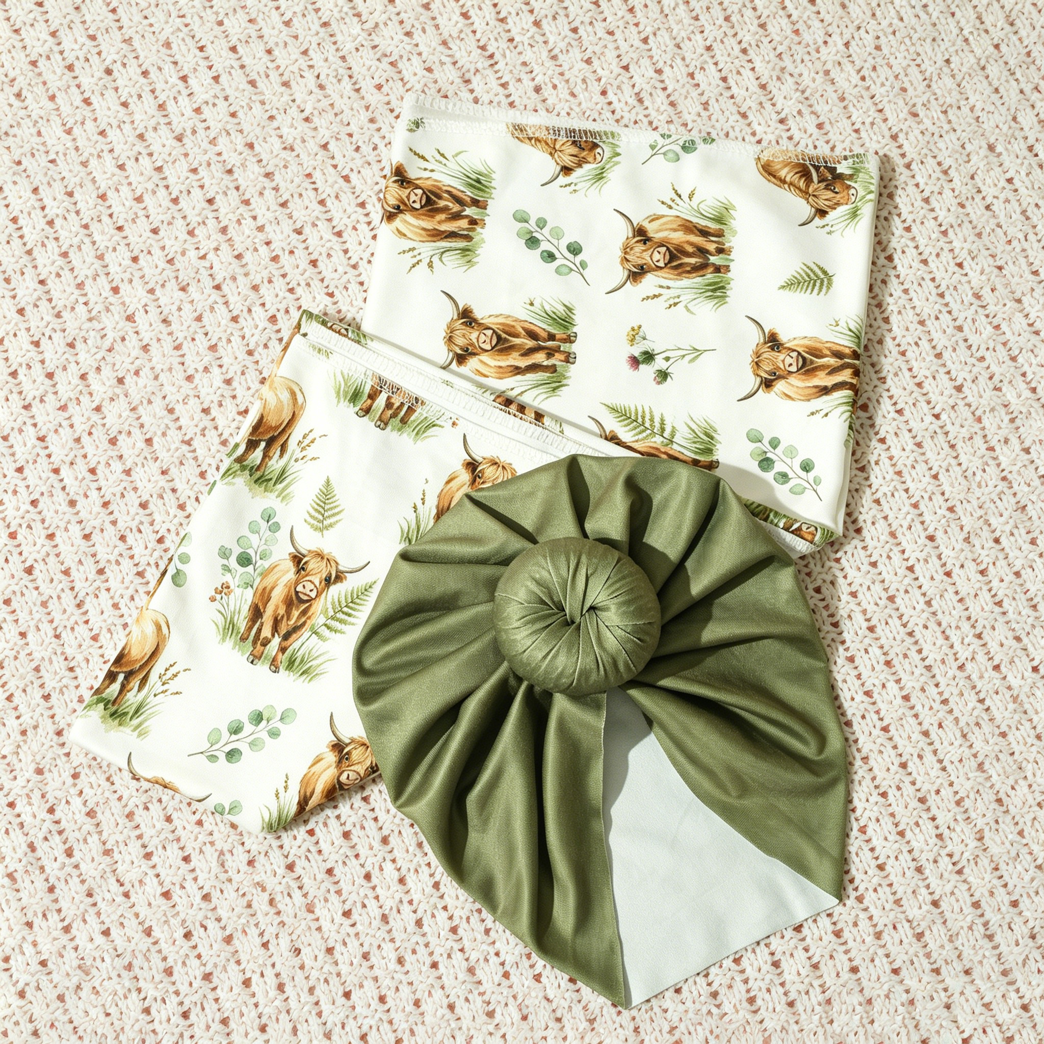Ylsteed Soft Stretchy Highland – Baby Nursery Set recenzja i cena