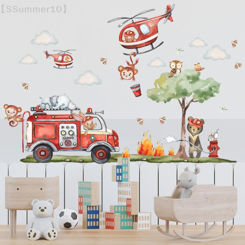 【SSummer10】Cartoon Animal Fire – Baby Nursery Labels recenzja i cena