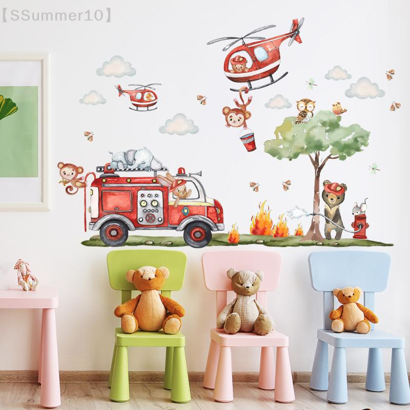 【SSummer10】Cartoon Animal Fire – Baby Nursery Labels recenzja i cena