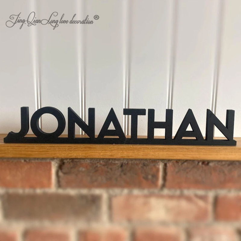 Custom  Personalised Wood Name – Baby Nursery Shelf recenzja i cena