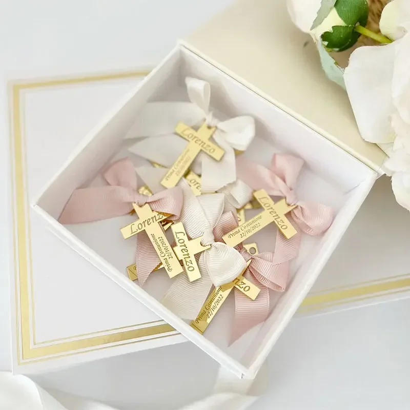 Customized Cross Baptism Label – Baby Name Wall Art recenzja i cena