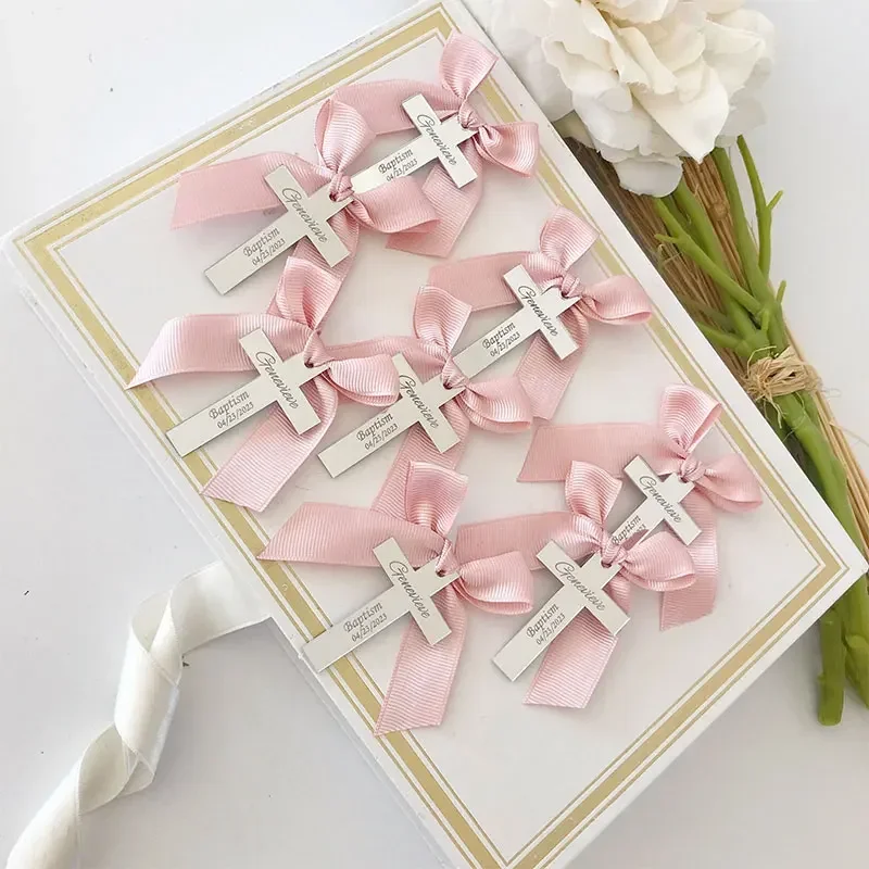 Customized Cross Baptism Label – Baby Name Wall Art recenzja i cena