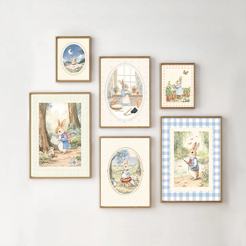(2D canvas painting)  Vintage  – Baby Nursery Vintage recenzja i cena