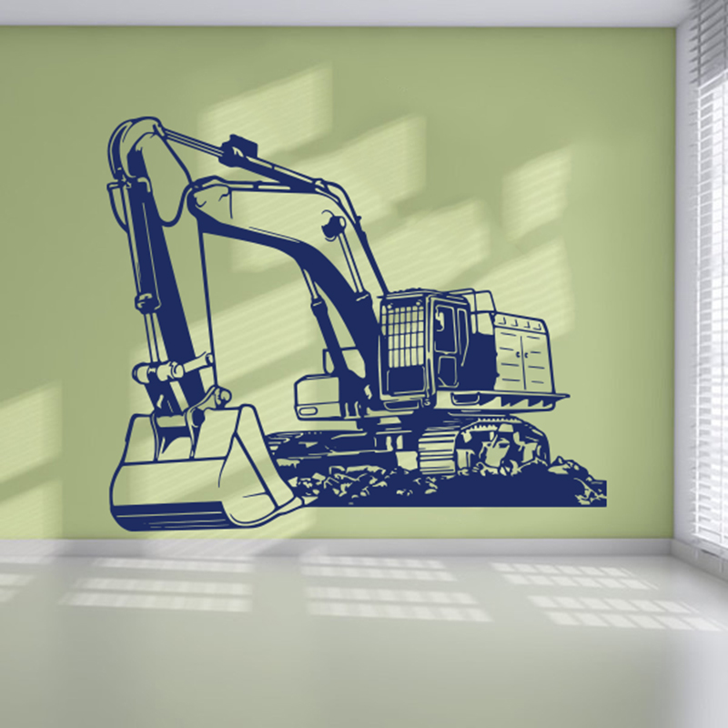 Large Heavy Equipmen Excavator – Baby Nursery Labels recenzja i cena