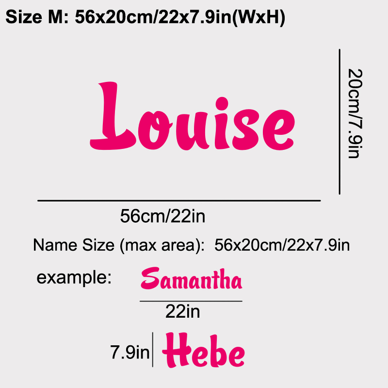 Personalized name vinyl decal  – Baby Nursery Labels recenzja i cena