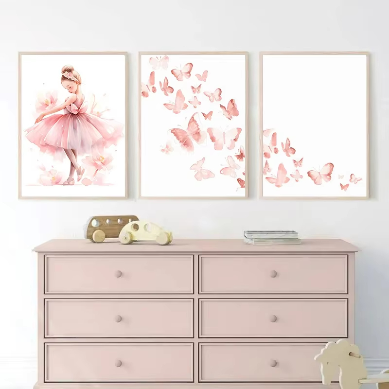 Pink Ballerina Girl Unicorn Bu – Baby Unicorn Nursery recenzja i cena