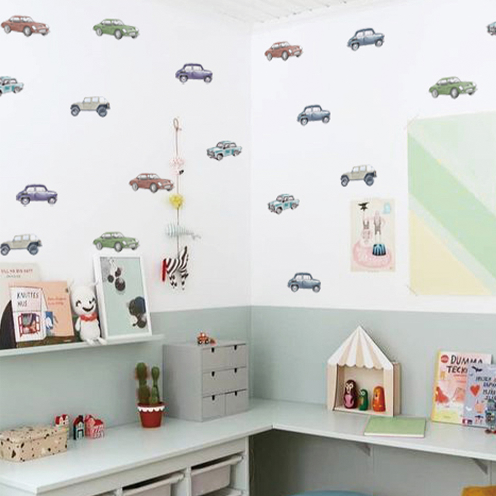 Cartoon Kids Transport Car Tru – Baby Nursery Labels recenzja i cena