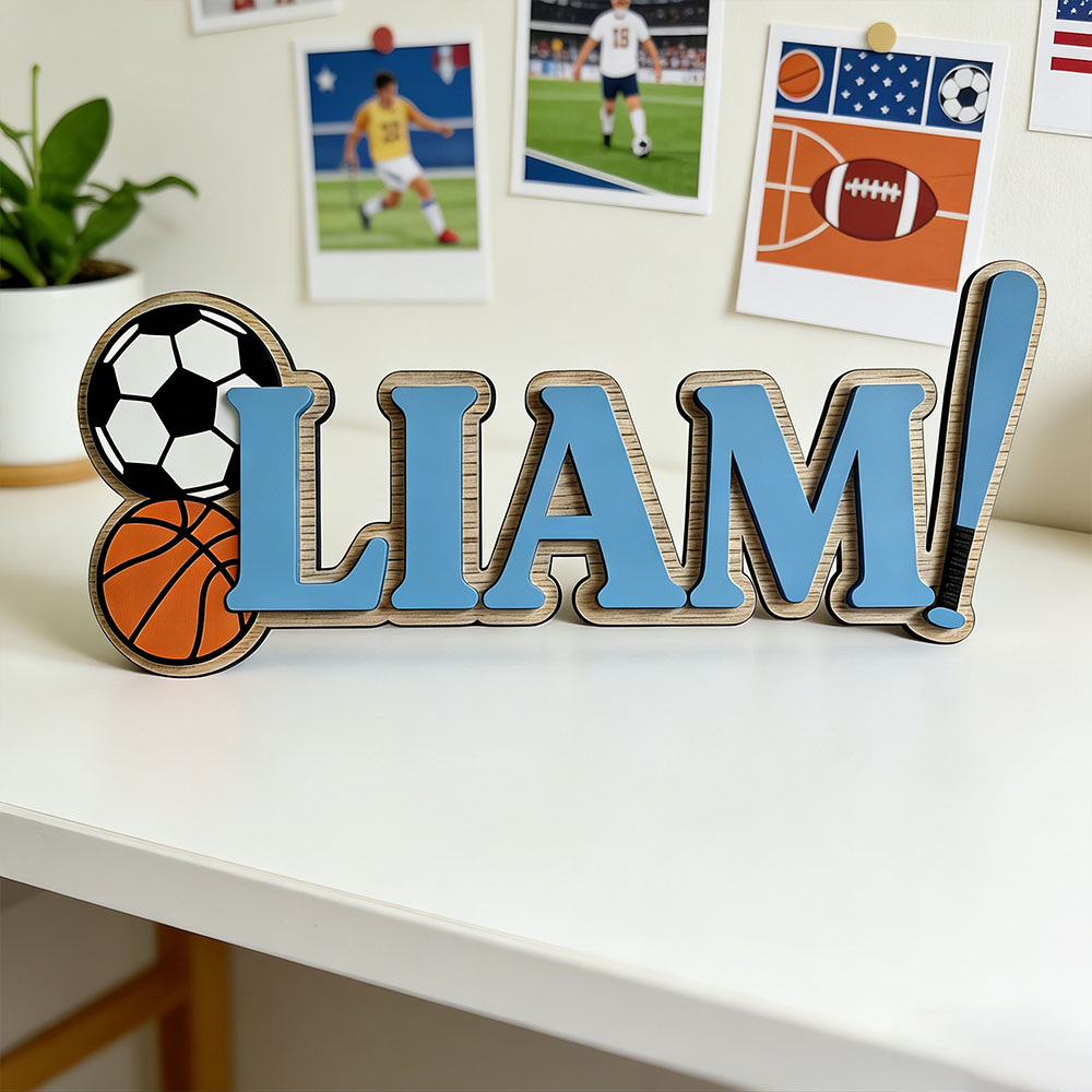Custom Soccer Basketball Baseb – Baby Nursery Themes Boy recenzja i cena