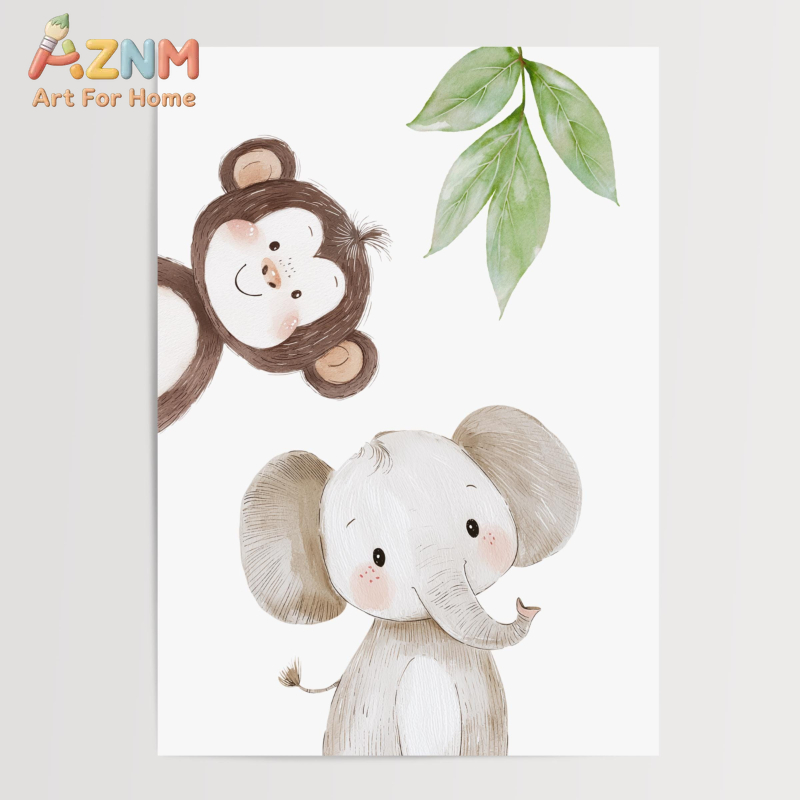 1Pc/3Pcs Safari Animal Nursery – Baby Nursery Animal Theme recenzja i cena
