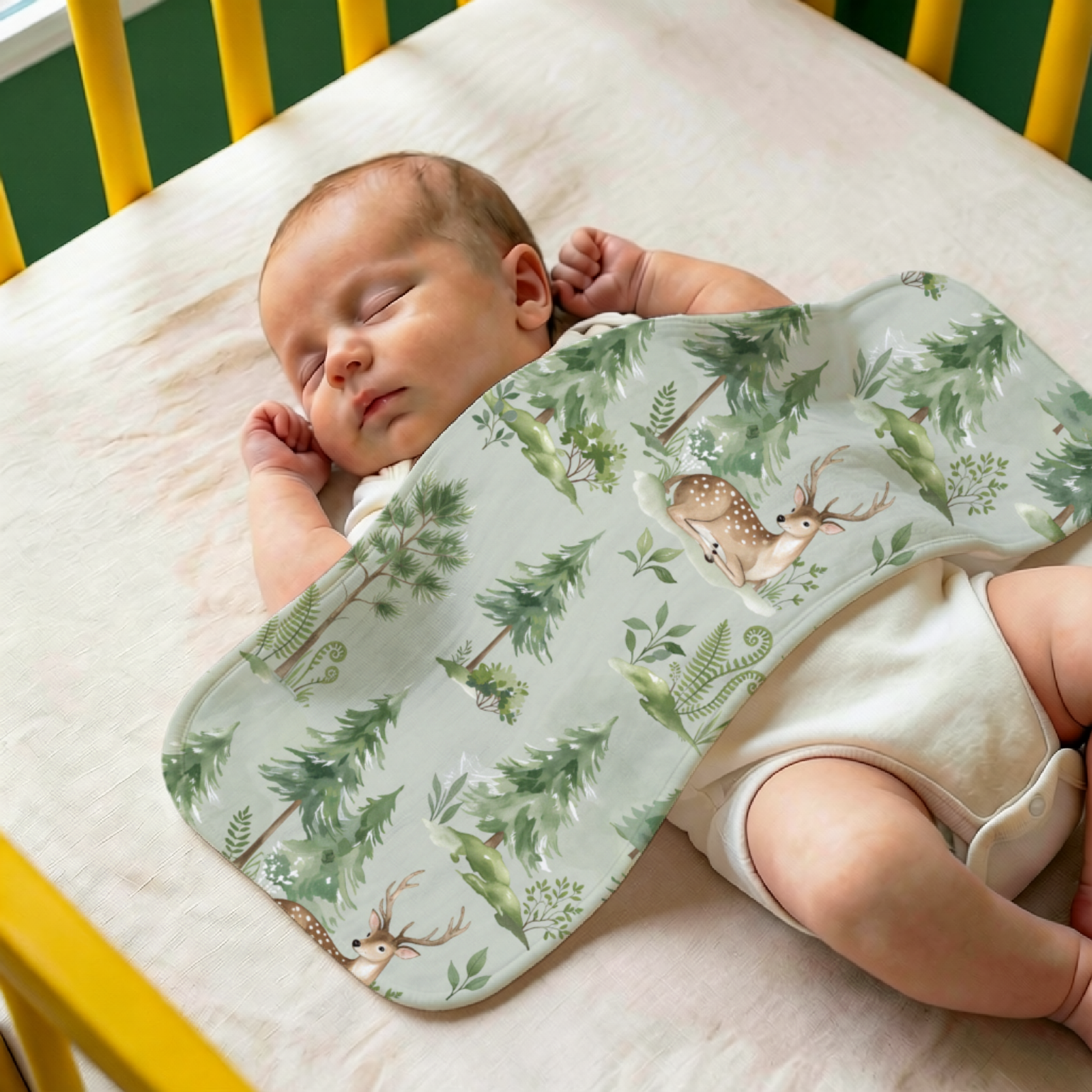 6pc Breathable Muslin Burp Clo – Baby Nursery Animal Theme recenzja i cena