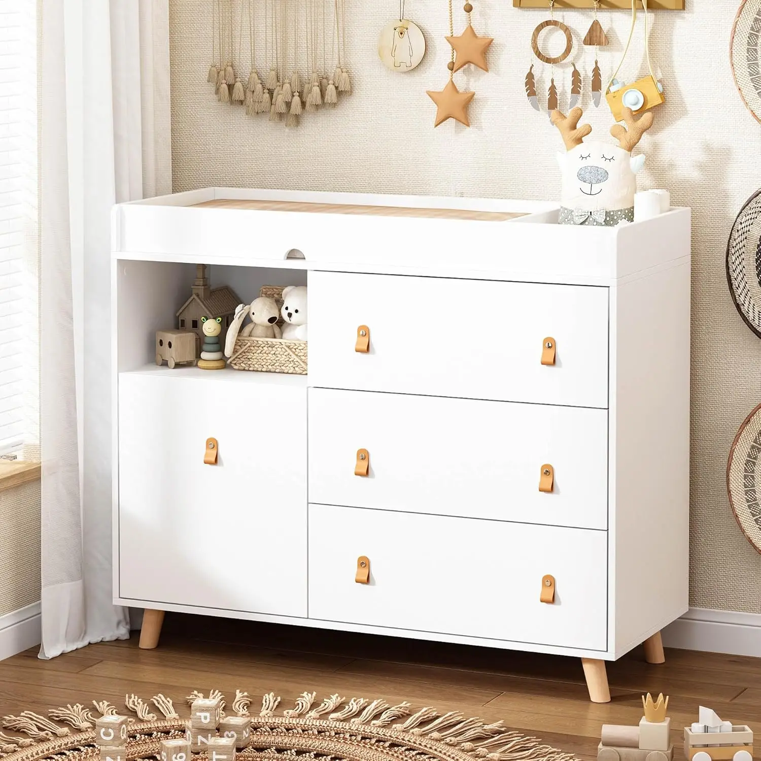 Baby Dresser Changing Table wi – Baby Nursery Dresser Changing Table recenzja i cena