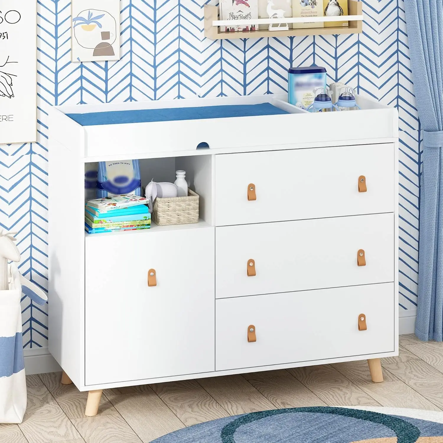 Baby Dresser Changing Table wi – Baby Nursery Dresser Changing Table recenzja i cena