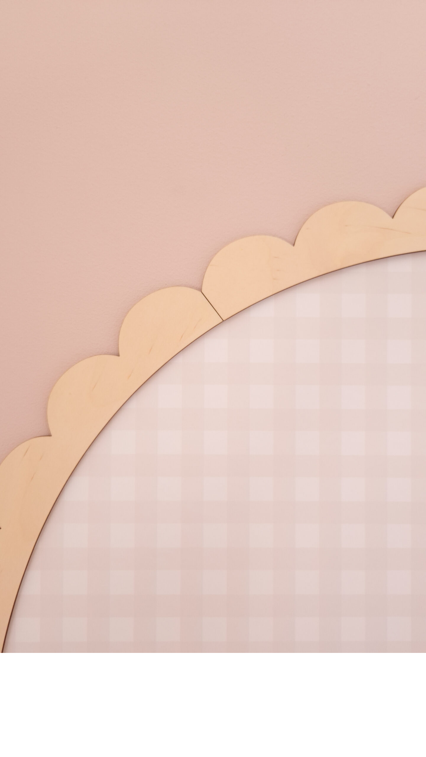 small Scalloped Arch Wooden Wa – Baby Nursery Frames recenzja i cena