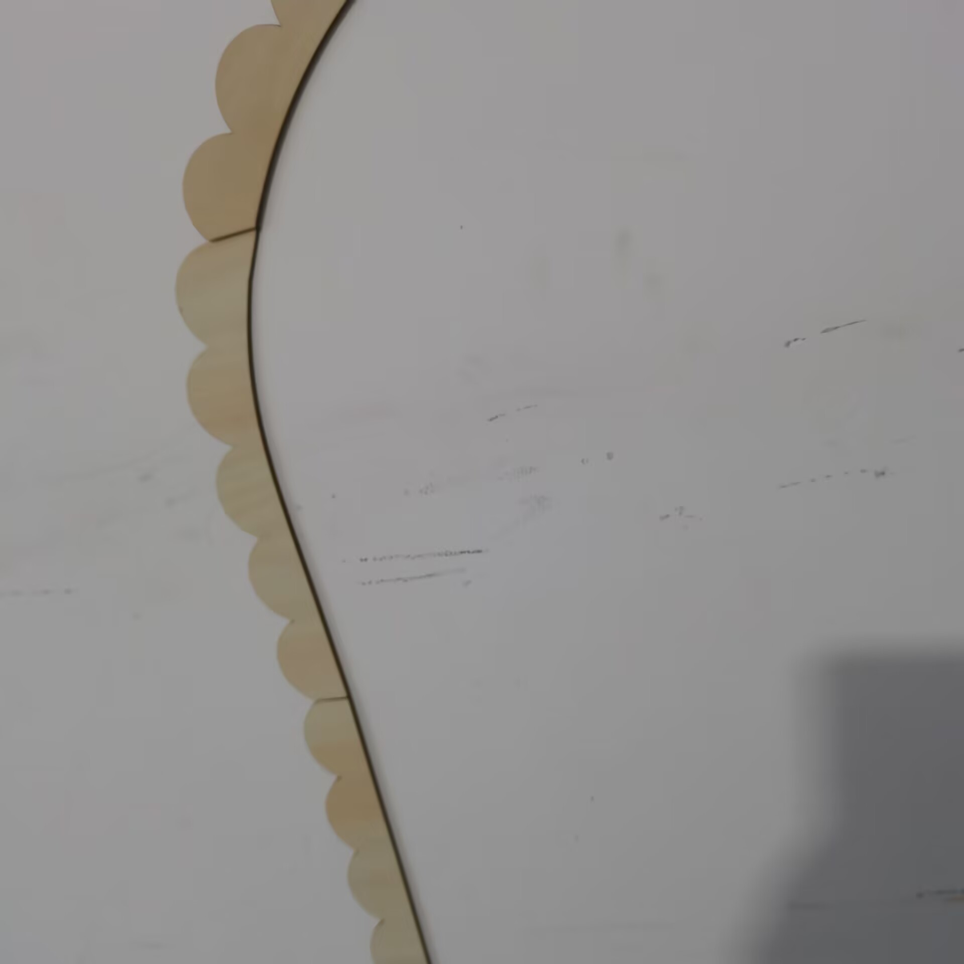 small Scalloped Arch Wooden Wa – Baby Nursery Frames recenzja i cena