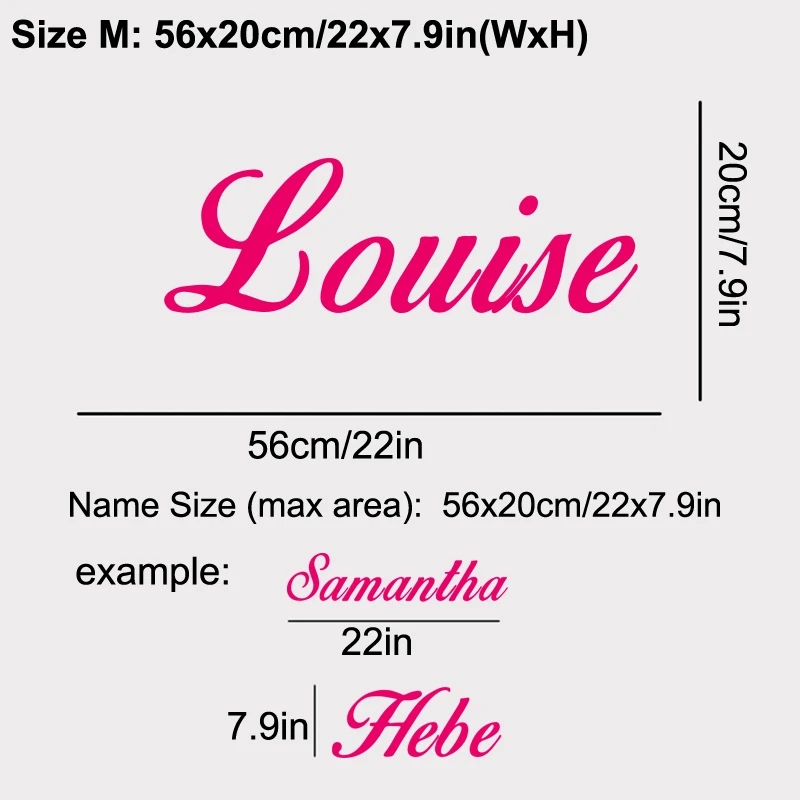 YOUR TEXT Vinyl Decal Sticker  – Baby Nursery Labels recenzja i cena