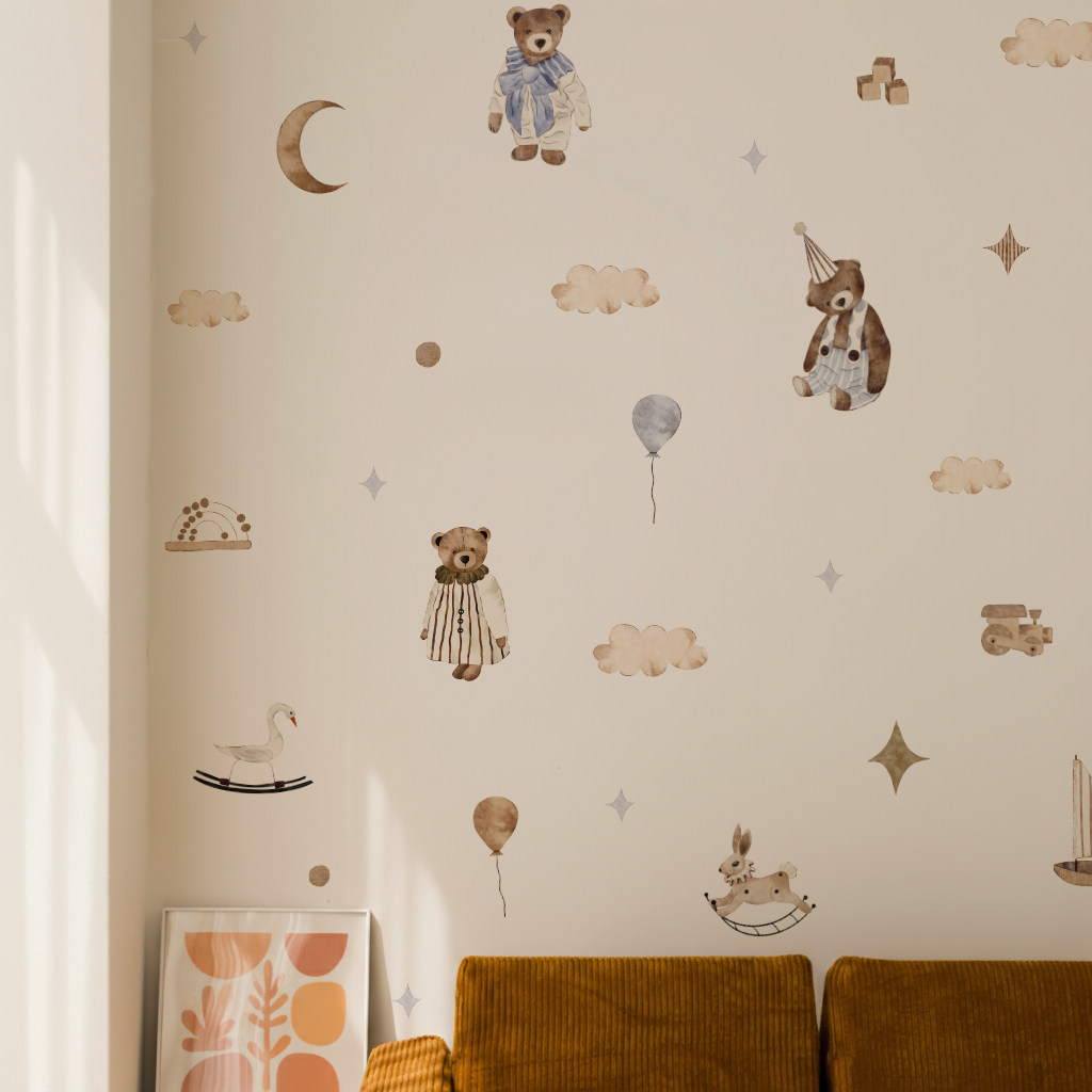 Boho Wall Stickers Vintage Cut – Baby Nursery Vintage recenzja i cena