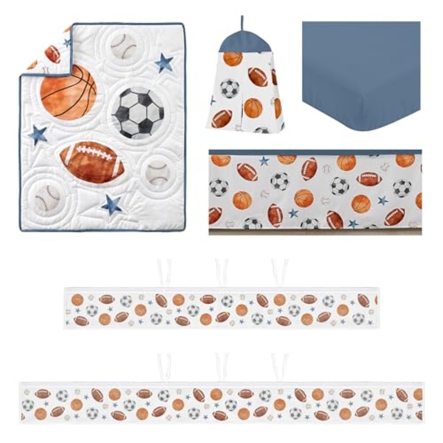 Sports Theme Boy Baby Crib Bed – Baby Nursery Themes Boy recenzja i cena