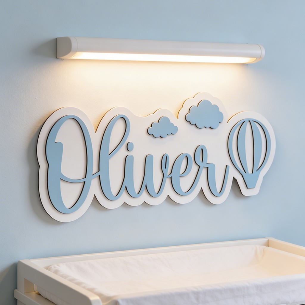 Personalized Custom Wooden Nam – Baby Nursery Decor Girl recenzja i cena