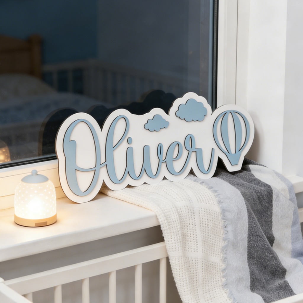 Personalized Custom Wooden Nam – Baby Nursery Decor Girl recenzja i cena