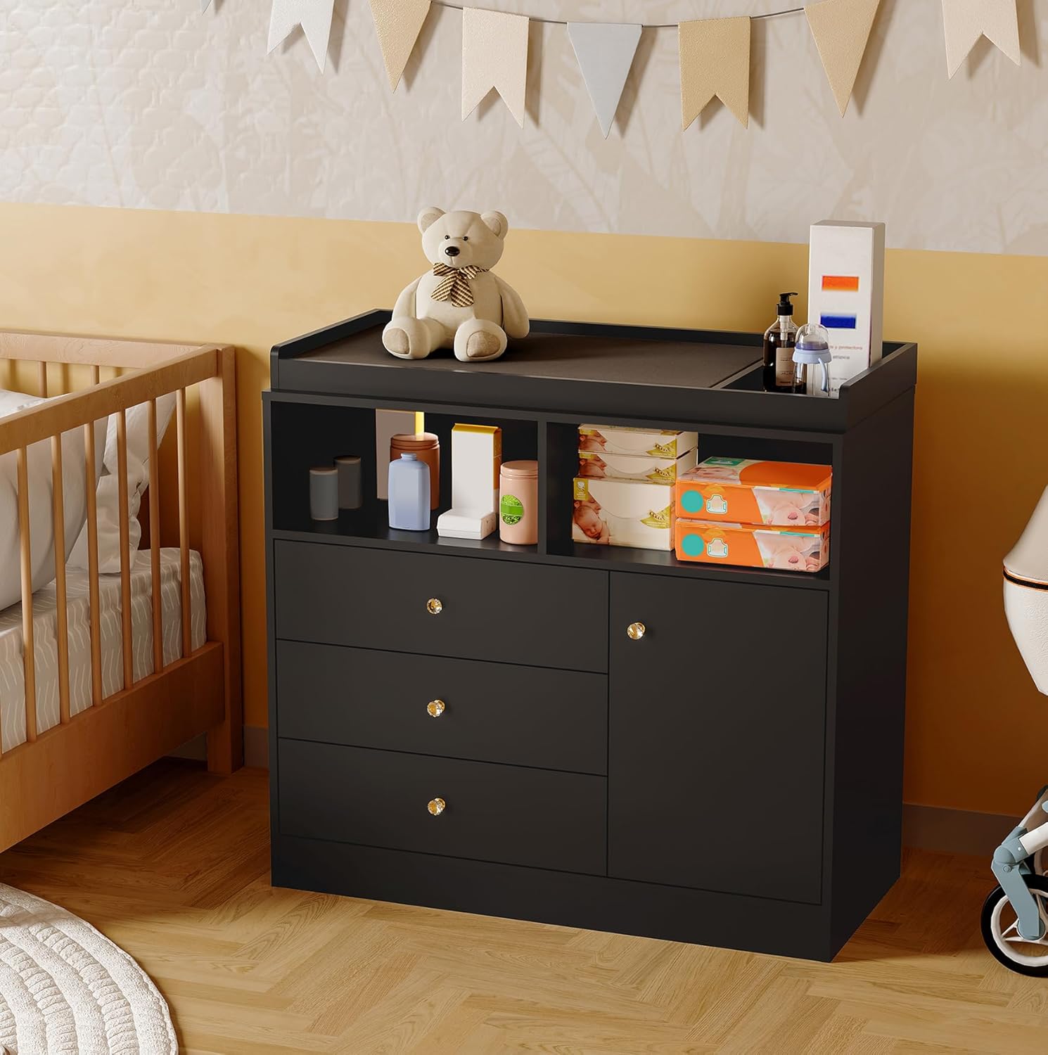 Nursery Dresser with Changing  – Baby Nursery Dresser Changing Table recenzja i cena