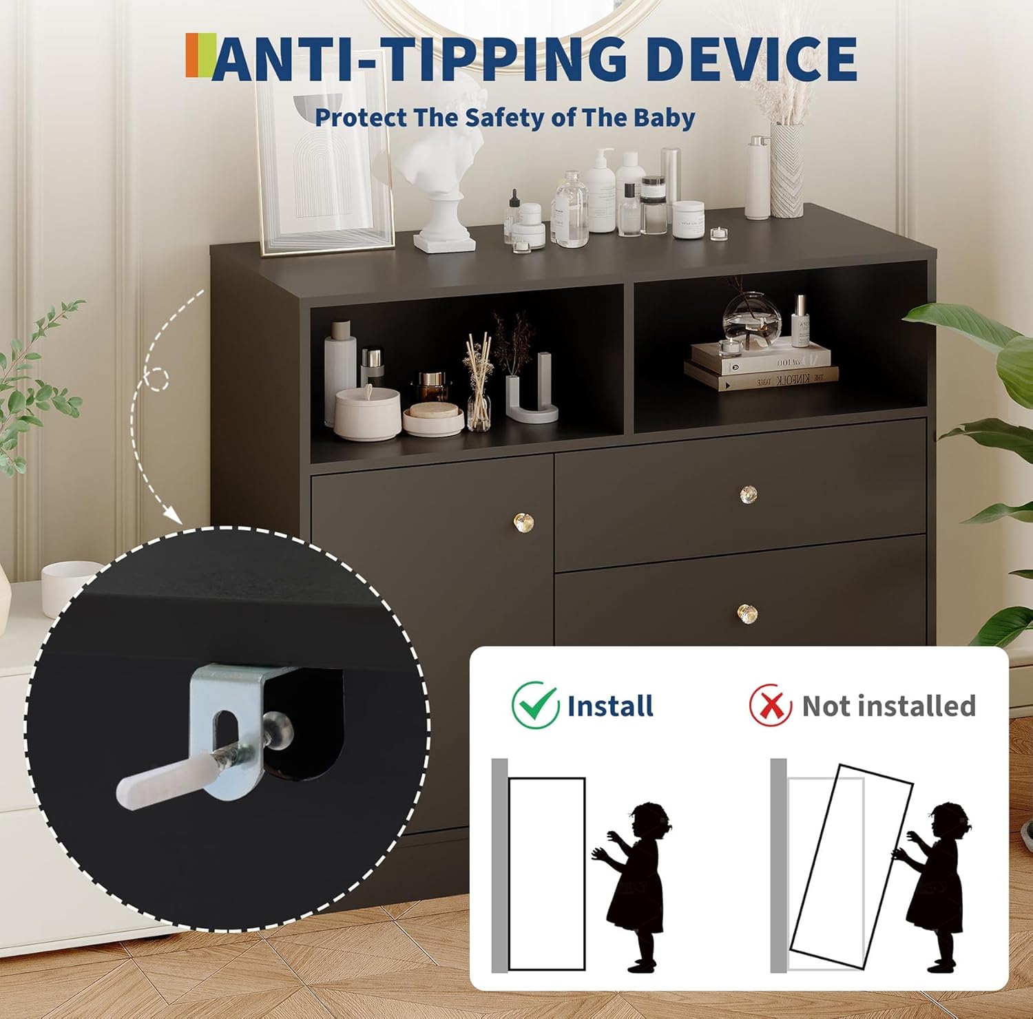 Nursery Dresser with Changing  – Baby Nursery Dresser Changing Table recenzja i cena