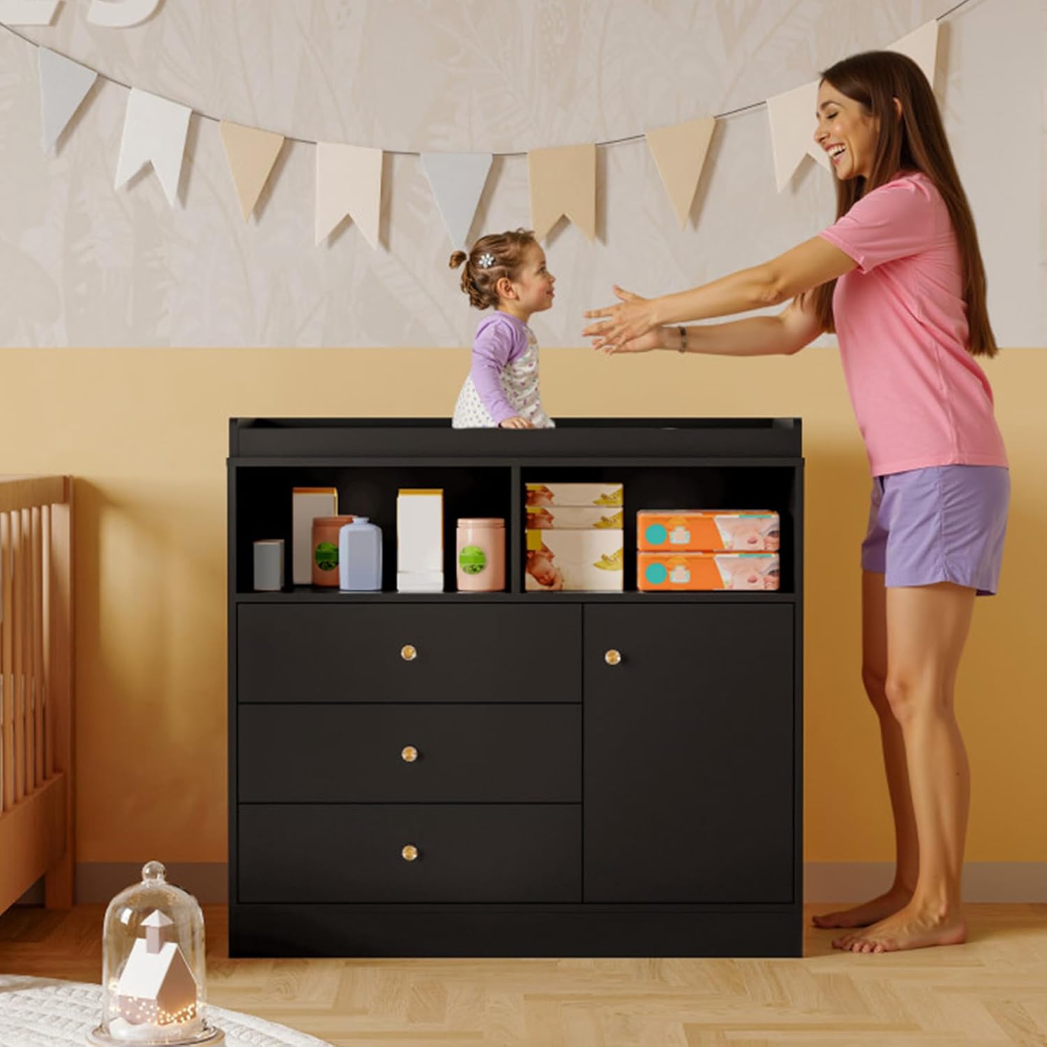 Nursery Dresser with Changing  – Baby Nursery Dresser Changing Table recenzja i cena