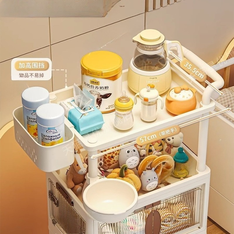 Multi-layer Baby Supplies Stor – Baby Nursery Shelf recenzja i cena