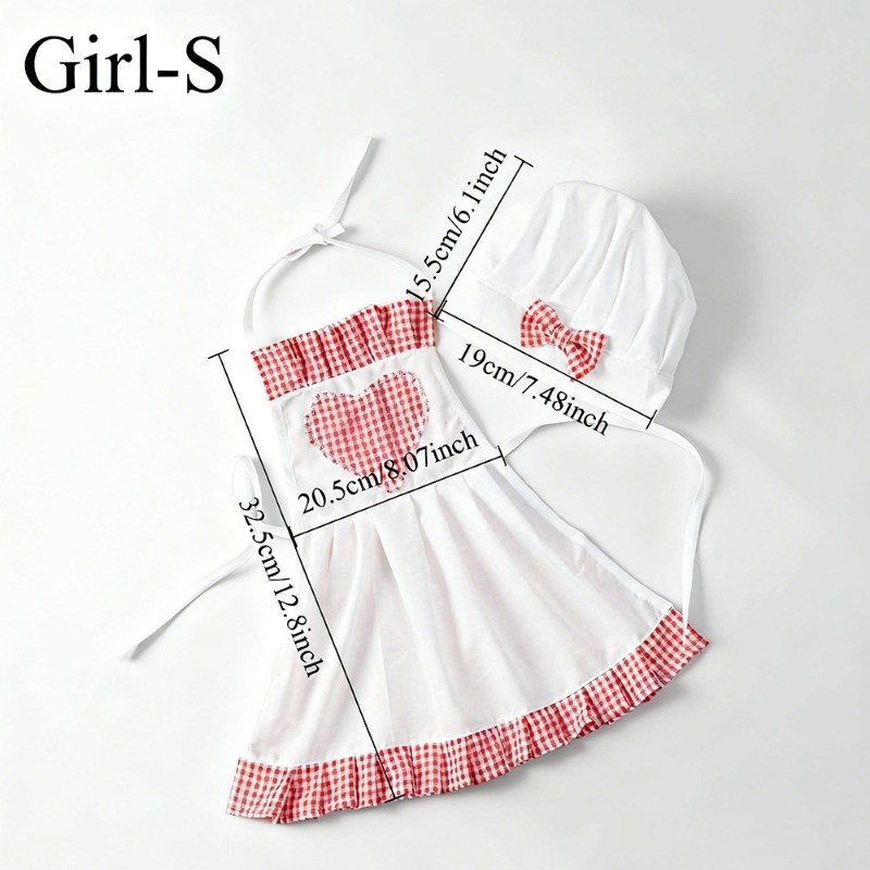 Red Gingham Baby Chef Costumes – Baby Nursery Set recenzja i cena