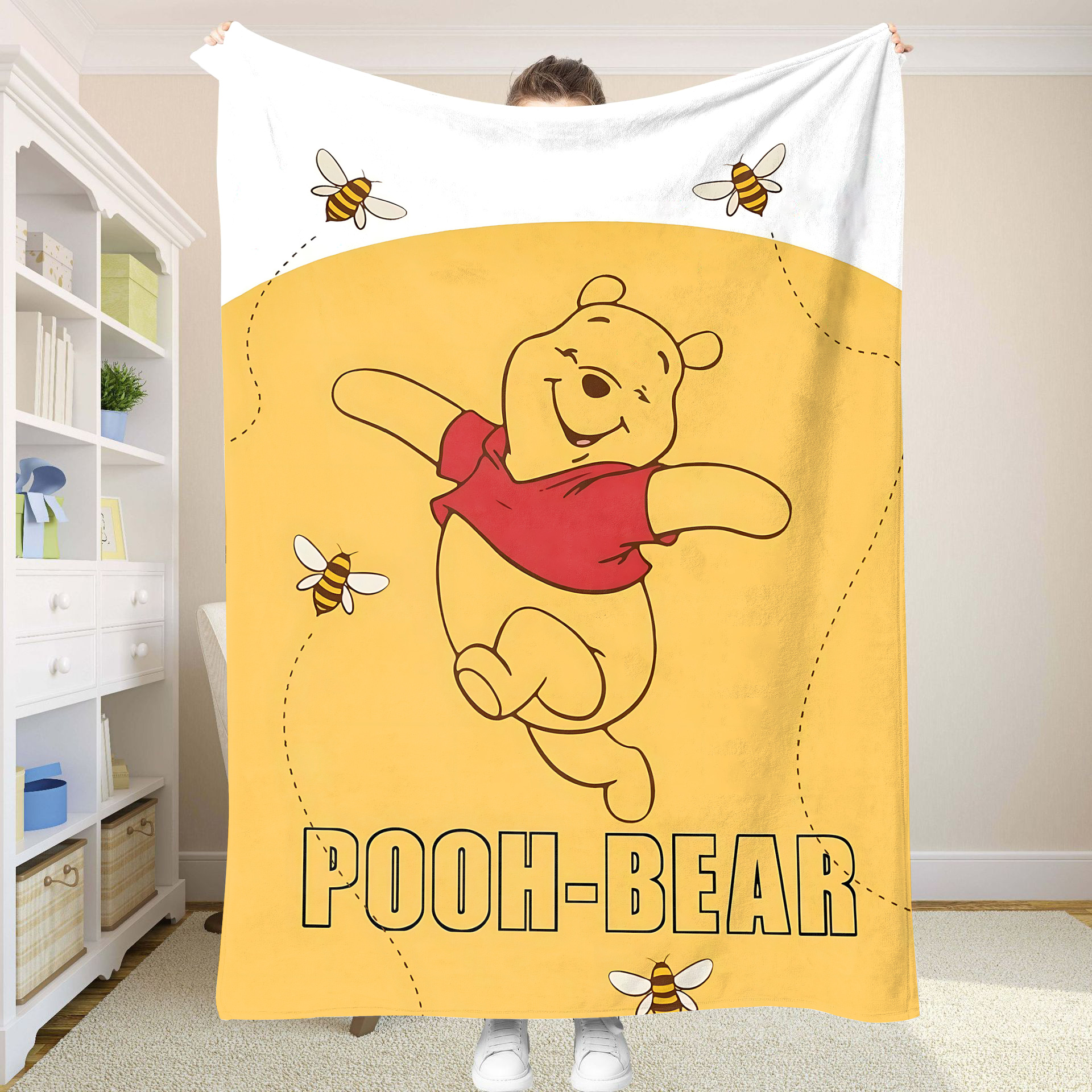 Throw Blankets for Baby Winnie – Baby Nursery Winnie The Pooh recenzja i cena