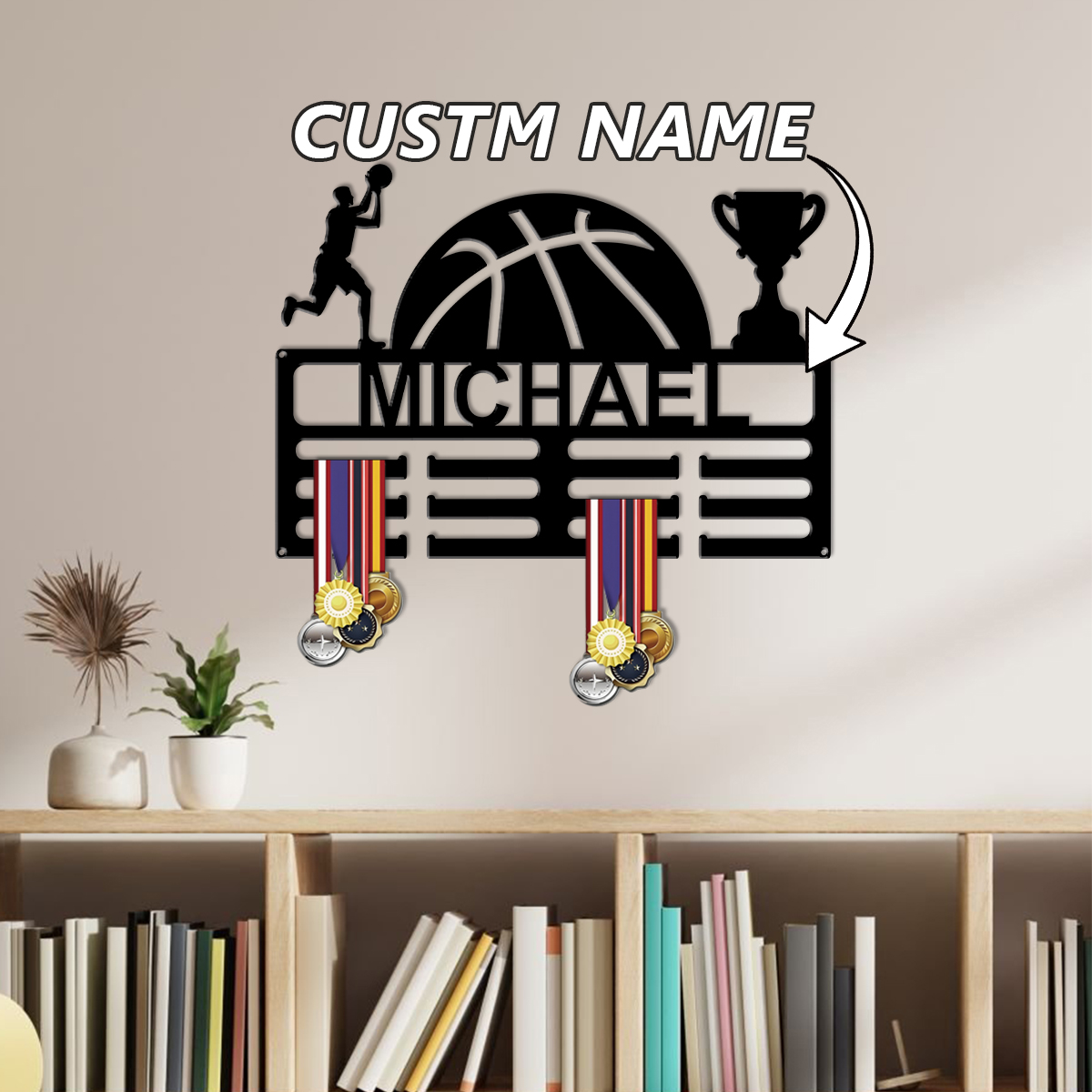 1pc Custom Name Basketball Met – Baby Name Wall Art recenzja i cena