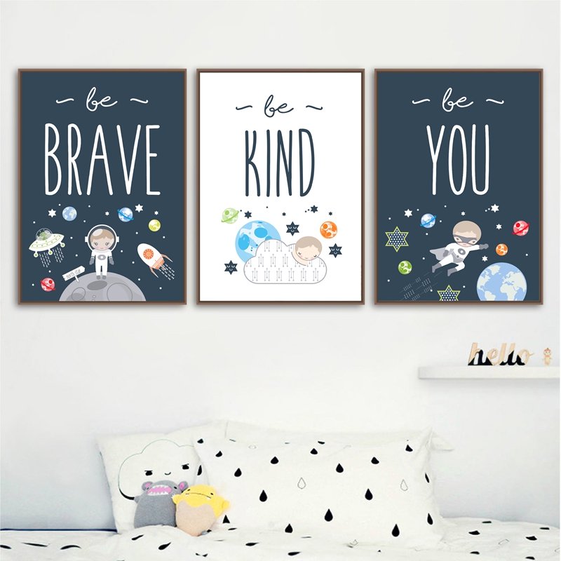Space Themed Nursery Wall Art  – Baby Nursery Themes Boy recenzja i cena