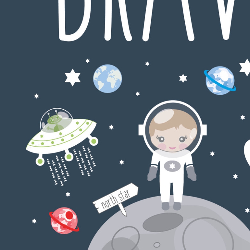 Space Themed Nursery Wall Art  – Baby Nursery Themes Boy recenzja i cena