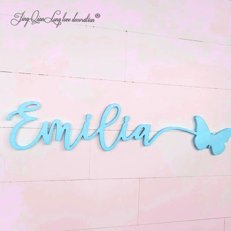 Custom Name Sign: Baby Girl Nu – Baby Nursery Decor Girl recenzja i cena
