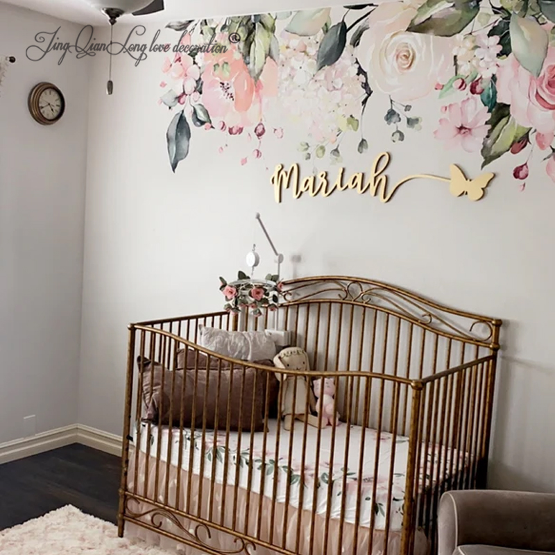 Custom Name Sign: Baby Girl Nu – Baby Nursery Decor Girl recenzja i cena