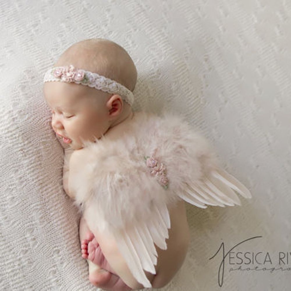 2pcs/set Cute Newborn Angel Fe – Baby Nursery Set recenzja i cena