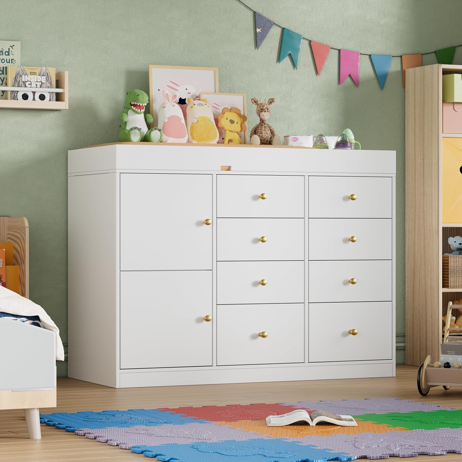 Changing Table Dresser, Baby C – Baby Nursery Dresser Changing Table recenzja i cena