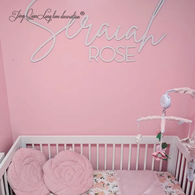 Nursery Name 3D Wood Sign Curs – Baby Name Wall Art recenzja i cena