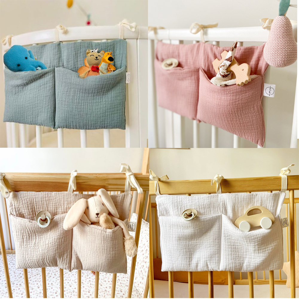 Baby Crib Organizer Cot Caddy  – Baby Nursery Shelf recenzja i cena