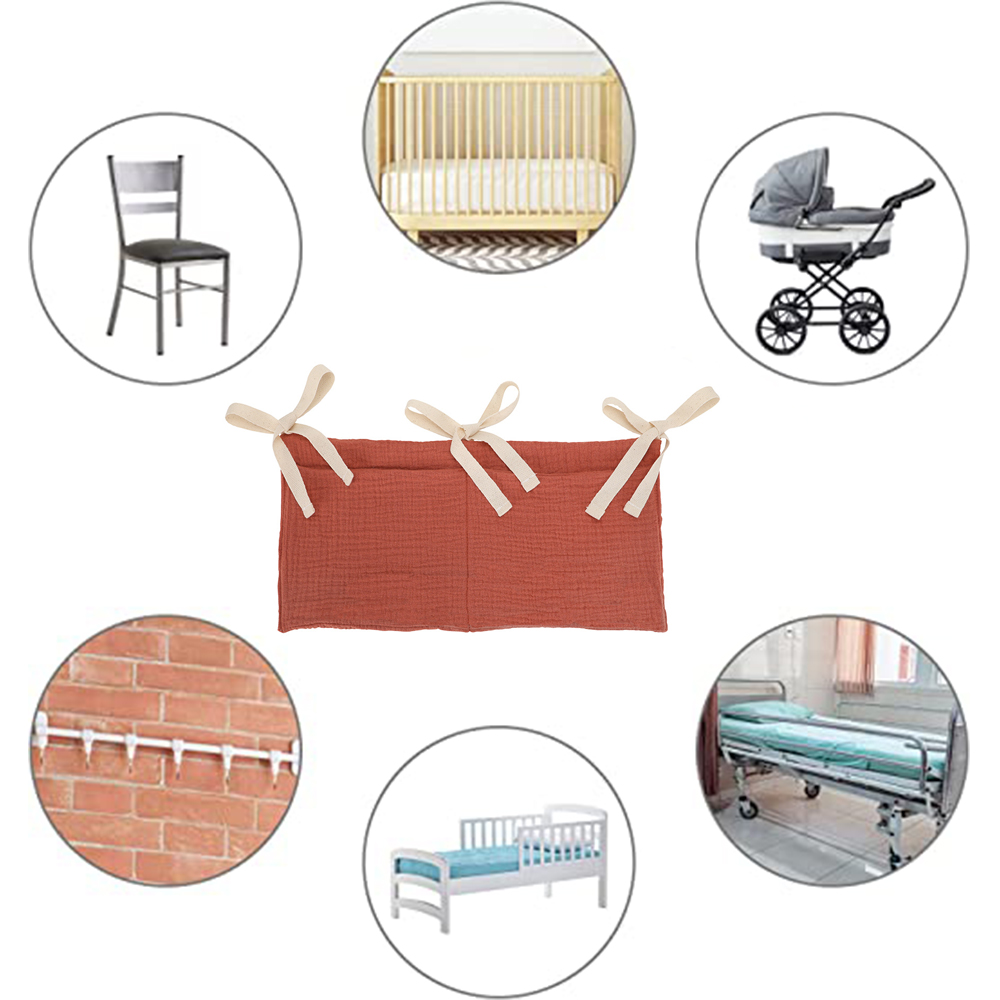 Baby Crib Organizer Cot Caddy  – Baby Nursery Shelf recenzja i cena